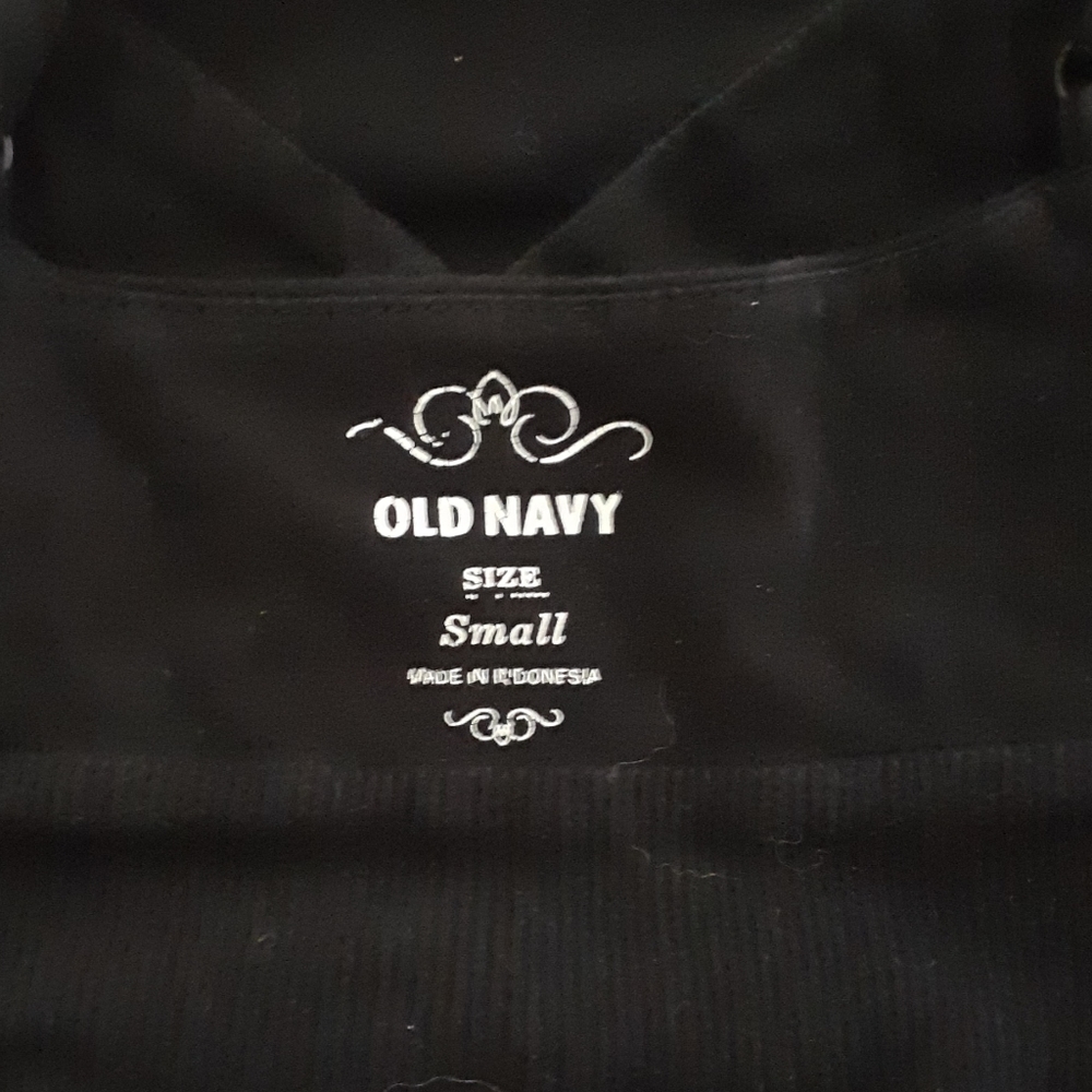 Black, Old Navy, sun dress, size small